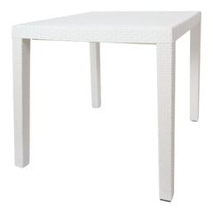 Rattan table square